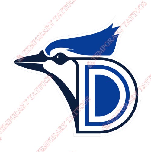 Dunedin Blue Jays Customize Temporary Tattoos Stickers NO.7902